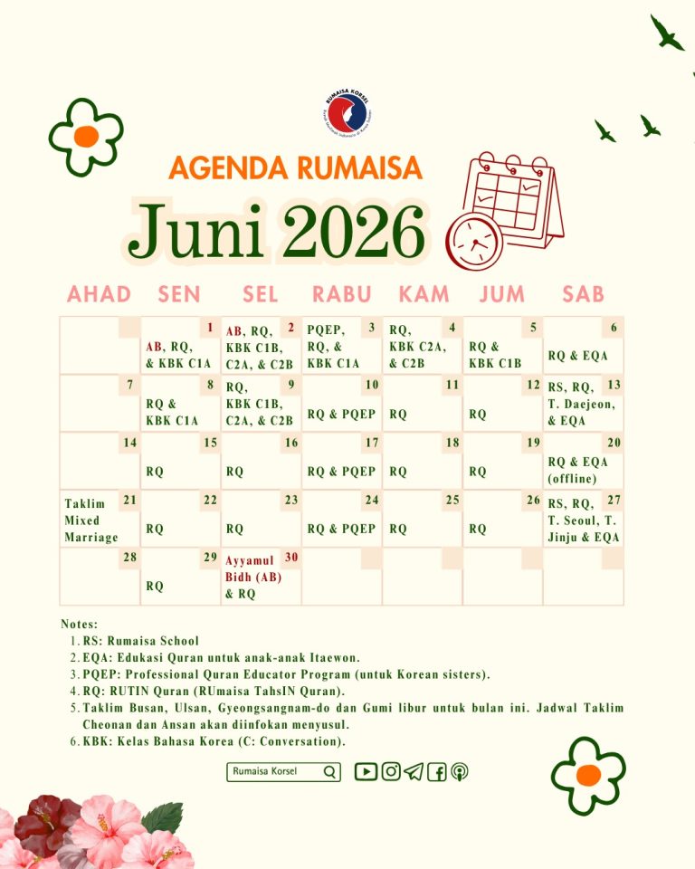 Semangat Baru di Tahun Baru Islam: Intip Serunya Rekap Kegiatan Rumaisa Selama Bulan Juni 2026!